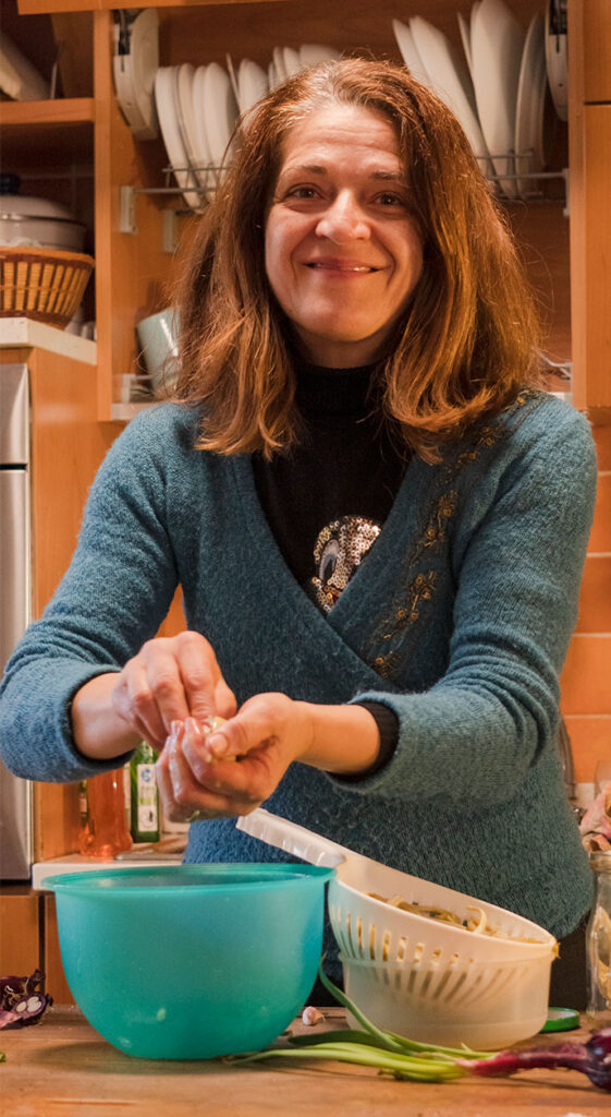 Coocker at work in a kitchen